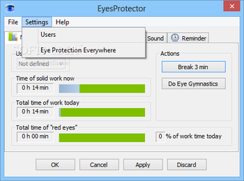 EyesProtector screenshot 3