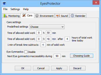 EyesProtector screenshot 4