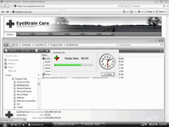 EyeStrainCare screenshot