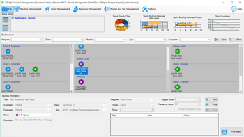 EZ-Agile Project Management Community Edition screenshot 2