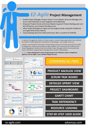 EZ-Agile Project Management Community Edition screenshot 3