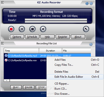EZ Audio Recorder screenshot 2