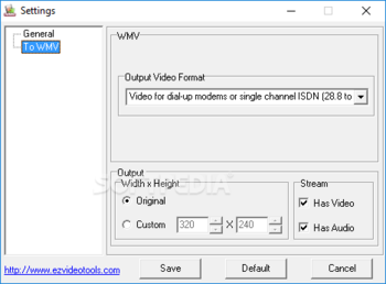 EZ AVI TO WMV Converter screenshot 3