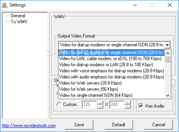 EZ AVI TO WMV Converter screenshot 4