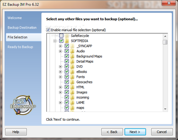 EZ Backup IncrediMail Pro screenshot 4