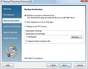 EZ Backup Photoshop Premium screenshot 2