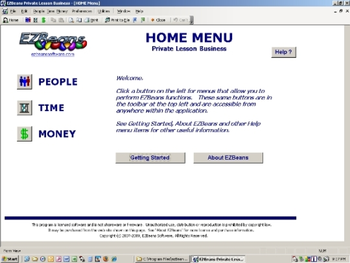EZ Beans Private Lesson Business screenshot