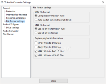 EZ CD Audio Converter screenshot 8