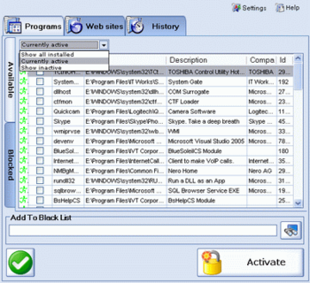 Ez Content Control screenshot