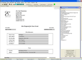 EZ Contract Proposal screenshot 3