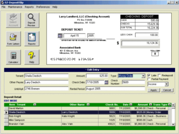 EZ-DepositSlip screenshot