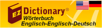 EZ Dictionary: English - English - German screenshot