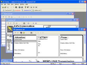 EZ-Forms-CARE screenshot
