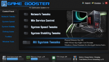 EZ Game Booster screenshot 2
