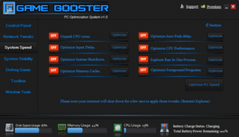 EZ Game Booster screenshot 3