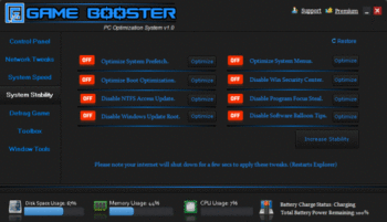 EZ Game Booster screenshot 6