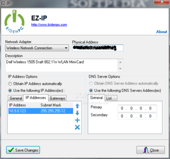 EZ IP screenshot 2