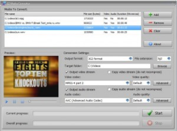 EZ Media Converter screenshot