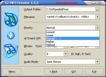 EZ MP3 Creator screenshot 5
