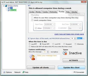 Ez PC Lock screenshot 3