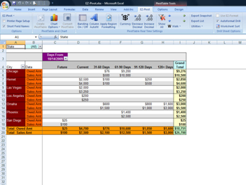 EZ-Pivot for Excel screenshot