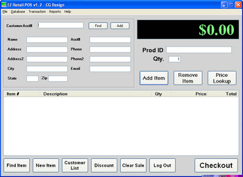 EZ Retail POS screenshot 2