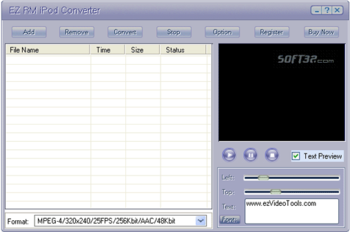 EZ RM iPod Converter screenshot 2