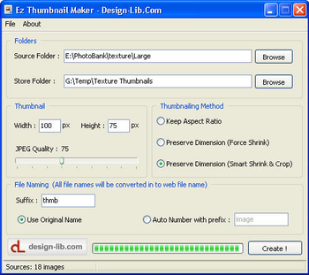 EZ Thumbnail Maker screenshot