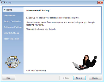 EZ ThunderBird Backup Premium screenshot