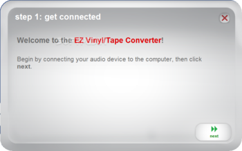 EZ Vinyl/Tape Converter screenshot
