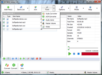 EZ WAV Joiner screenshot 2