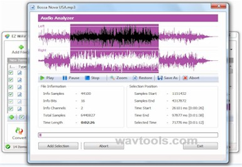 EZ WAV To WAV screenshot