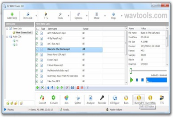 EZ WAV Tools screenshot