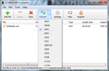 EZ WMA MP3 Converter screenshot