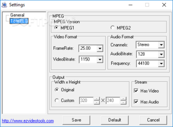 EZ WMV To MPEG Converter screenshot 3