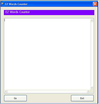 EZ Words Counter screenshot
