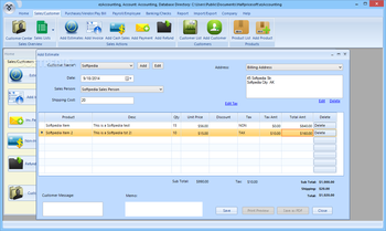 ezAccounting Software screenshot 3