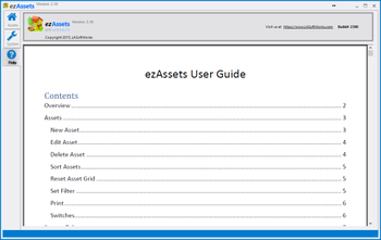 ezAssets screenshot 2