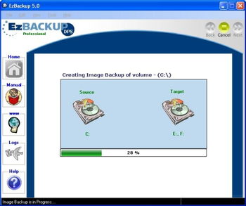 EzBackup screenshot 3
