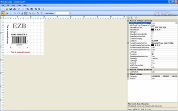 ezBarcodePrinting screenshot 2