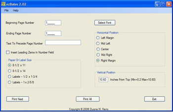 ezBates Special Edition screenshot