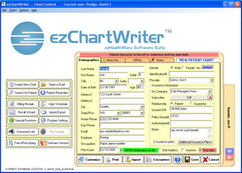ezChartWriter screenshot