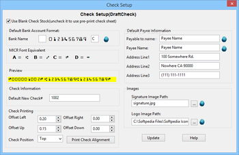 ezCheckDraft screenshot 6