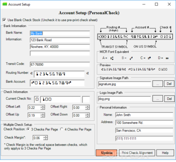 ezCheckPersonal screenshot 3