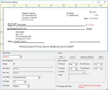 ezCheckPrinting screenshot 4