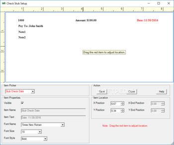 ezCheckPrinting screenshot 5