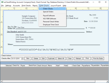 ezCheckPrinting screenshot 9