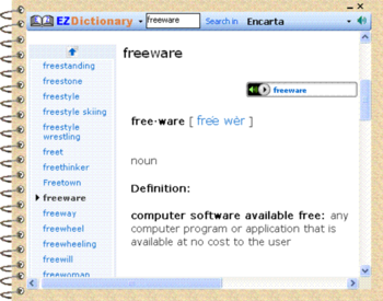 EZDictionary screenshot 2