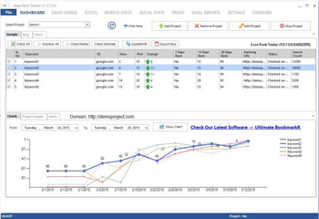 Ezee Rank Tracker screenshot 2