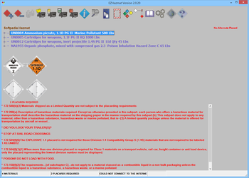 EZHazMat screenshot
